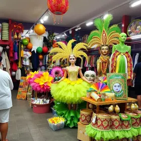 serviços e itens carnavalescos