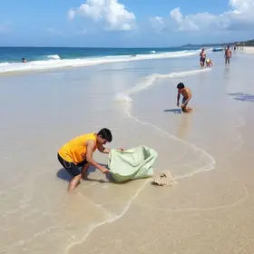 Limpeza e praias próprias para banho Aracaju
