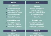 programação completa do fim de semana