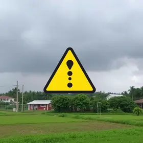 alerta de chuva em Sergipe