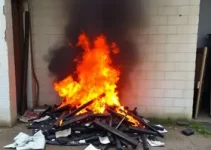 explosão de fogareiro