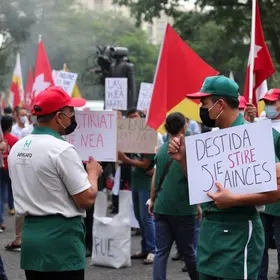 Servidores do HU em greve