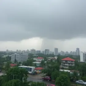 chuva em Aracaju