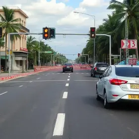 interdição na Avenida Maracaju