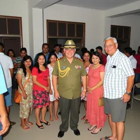 despedida coronel Luis Fernando