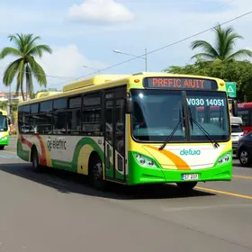 ônibus elétricos em aracaju
