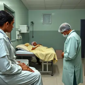 Pacientes na unidade de saúde em Aracaju