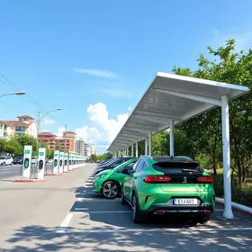 estações de recarga para veículos elétricos