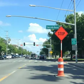 interdição Avenida Tancredo Neves