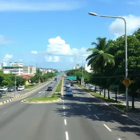 acesso do Complexo Viário Maria do Carmo em Aracaju