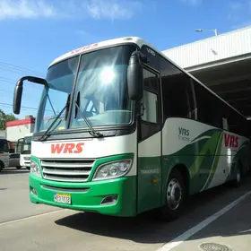 ônibus da VRS Transportes impedidos